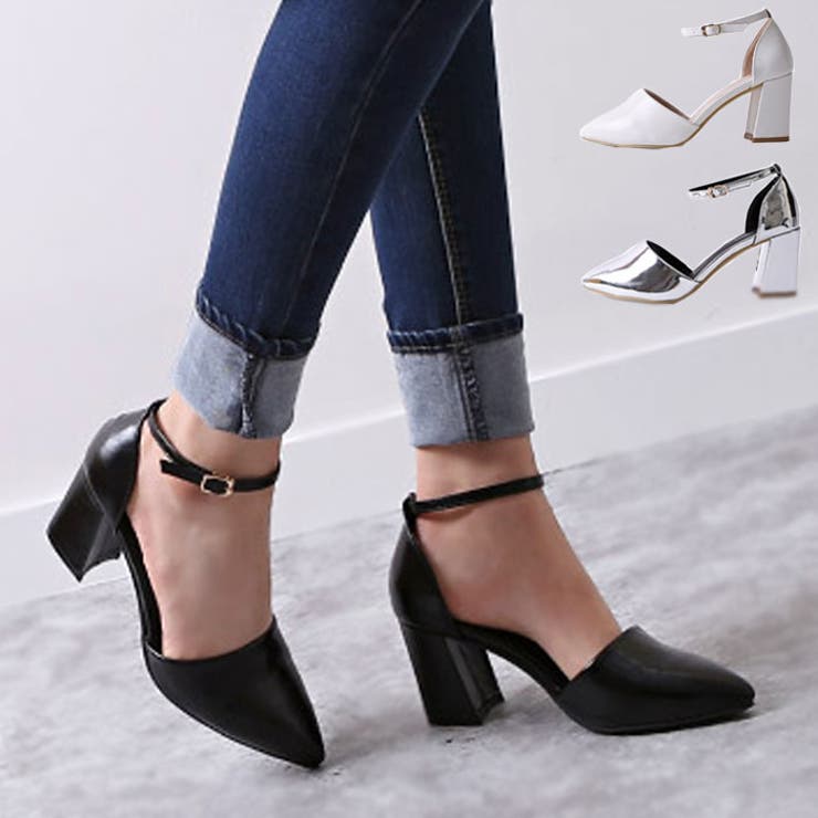 ポイントトゥアンクルストラップパンプス アンクルストラップ パンプス 品番 Kh Vivid Lady ビビッドレディー のレディースファッション通販 Shoplist ショップリスト