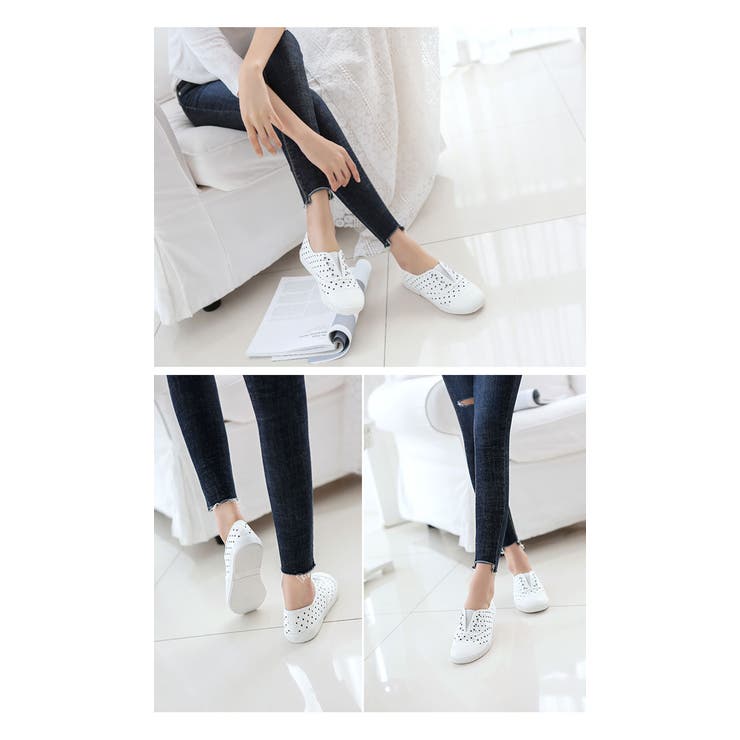 スリッポンレディース星柄 星柄 プリント 品番 Kh Vivid Lady ビビッドレディー のレディース ファッション通販 Shoplist ショップリスト