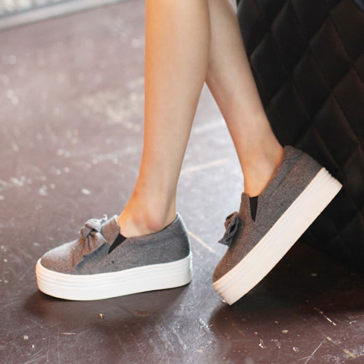 リボン厚底 スリッポン レディース 品番 Kh Vivid Lady ビビッドレディー のレディース ファッション通販 Shoplist ショップリスト