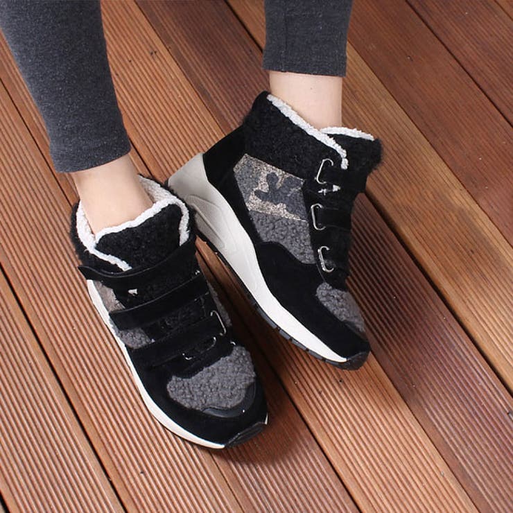 3本ベルクロボアスニーカー レディース ハイカットスニーカー 品番 Kh Vivid Lady ビビッドレディー のレディース ファッション通販 Shoplist ショップリスト