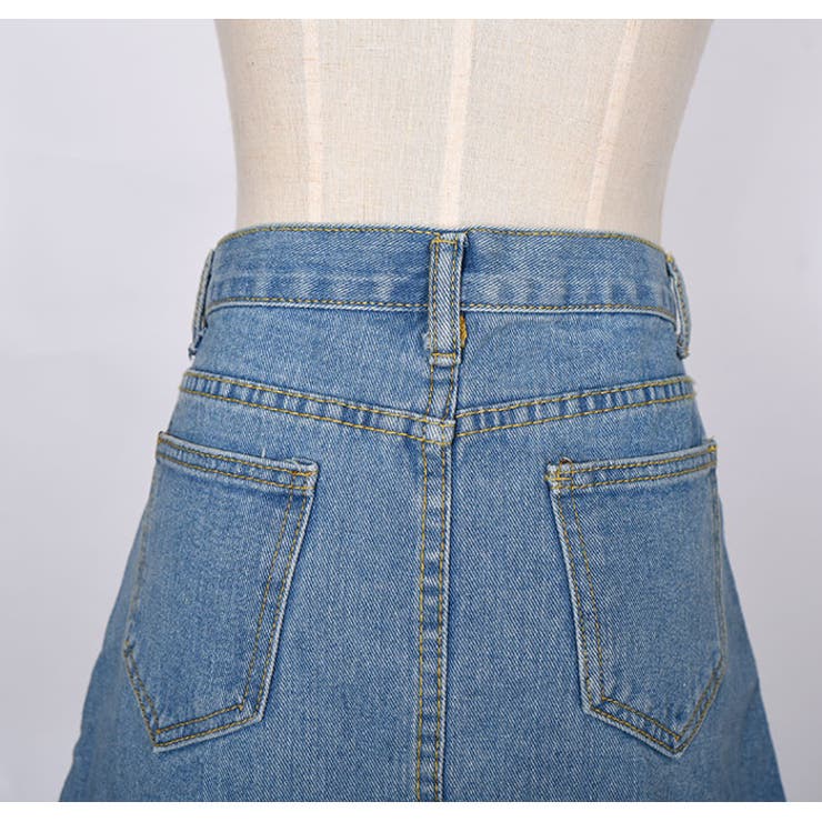 【レア物】当時雑誌掲載で完売しました　アシンメトリーAラインデニムスカート ZARA - ZARA♦︎アシンメトリーデニムスカート の通販 by ご