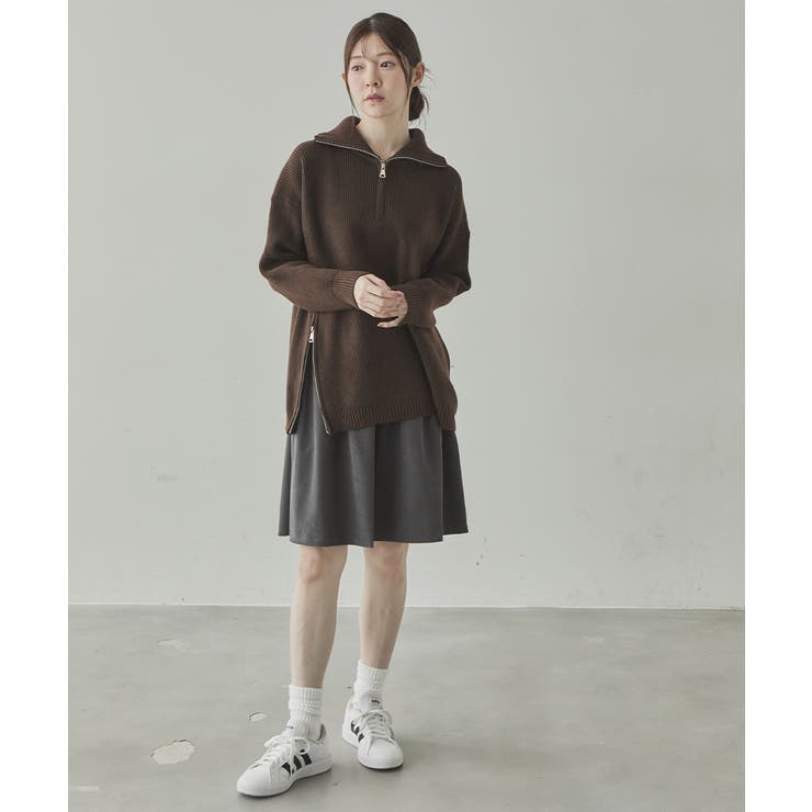 細コーデュロイ Aライン ギャザーフレアスカート | VIVID LADY | 詳細画像19 