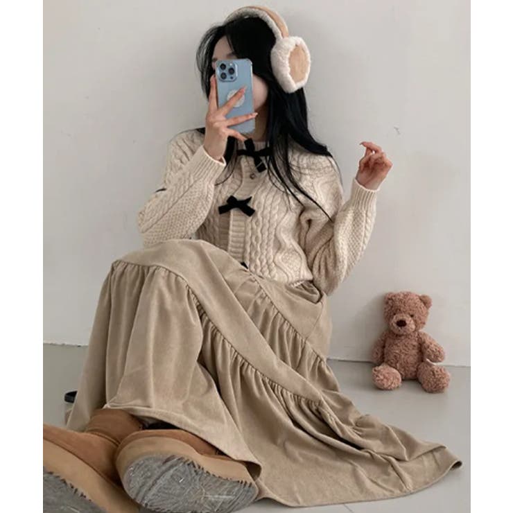 リブティアードロングスカート | VIVID LADY | 詳細画像6 