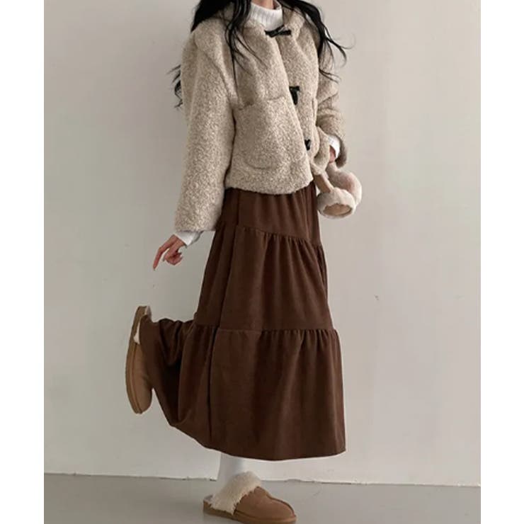 リブティアードロングスカート | VIVID LADY | 詳細画像9 