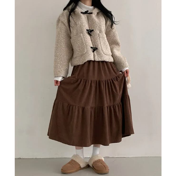 リブティアードロングスカート | VIVID LADY | 詳細画像10 