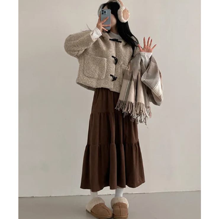 リブティアードロングスカート | VIVID LADY | 詳細画像14 