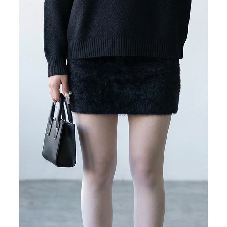 シャギーニット Iラインミニスカート | VIVID LADY | 詳細画像17 