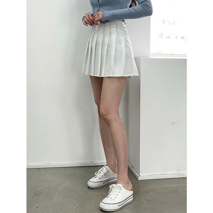 新品☞最終値下！ランビンブラン 韓国　ゴルフミニスカート【白・S】レディース 新品☞値下！ランビンブラン 韓国 ゴルフミニスカート【白・S