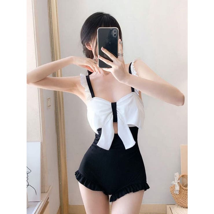 フリルリブリボン水着 モノキニ 夏 | VIVID LADY | 詳細画像11 