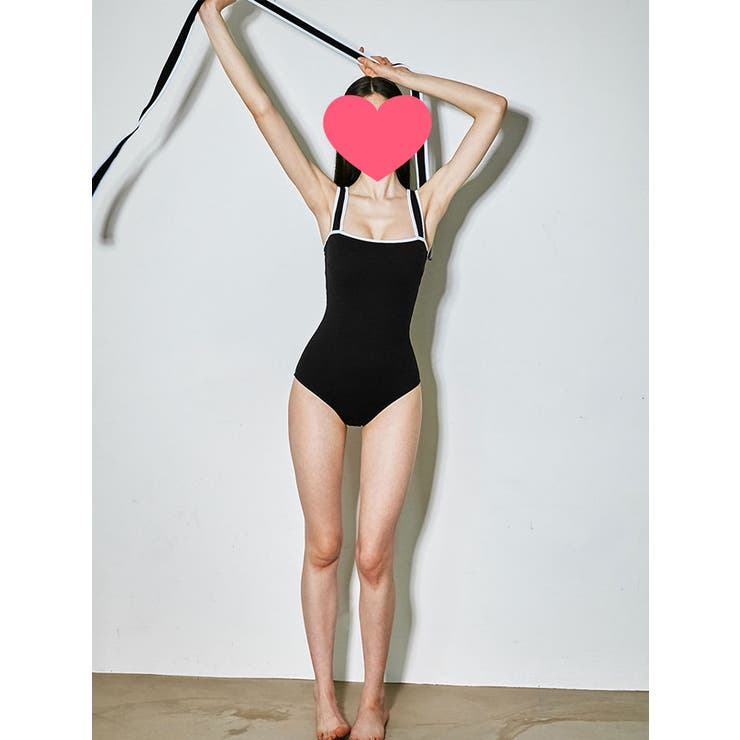 ワンピース 水着 リボン付き[品番：KH000013831]｜VIVID LADY