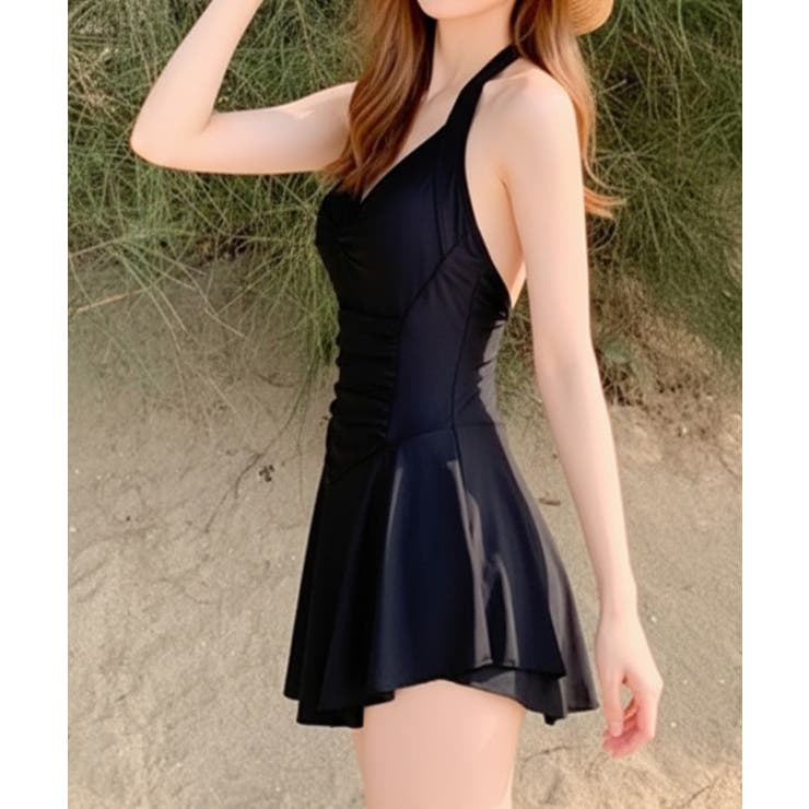 ホルターネックフレアワンピース水着 | VIVID LADY | 詳細画像8 