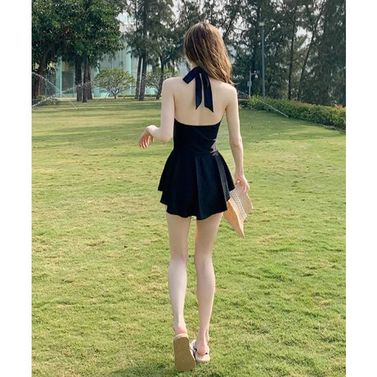 ホルターネックフレアワンピース水着 | VIVID LADY | 詳細画像10 