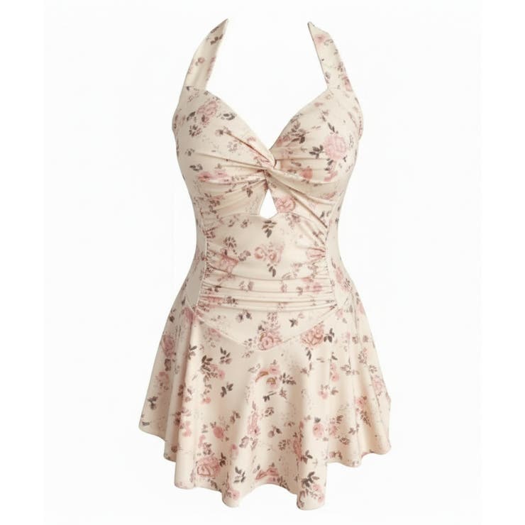 ホルターネックフレアワンピース水着 | VIVID LADY | 詳細画像12 