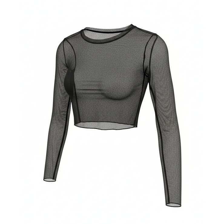 メッシュトップスｘシャーリングワンピース水着 2点セット | VIVID LADY | 詳細画像7 