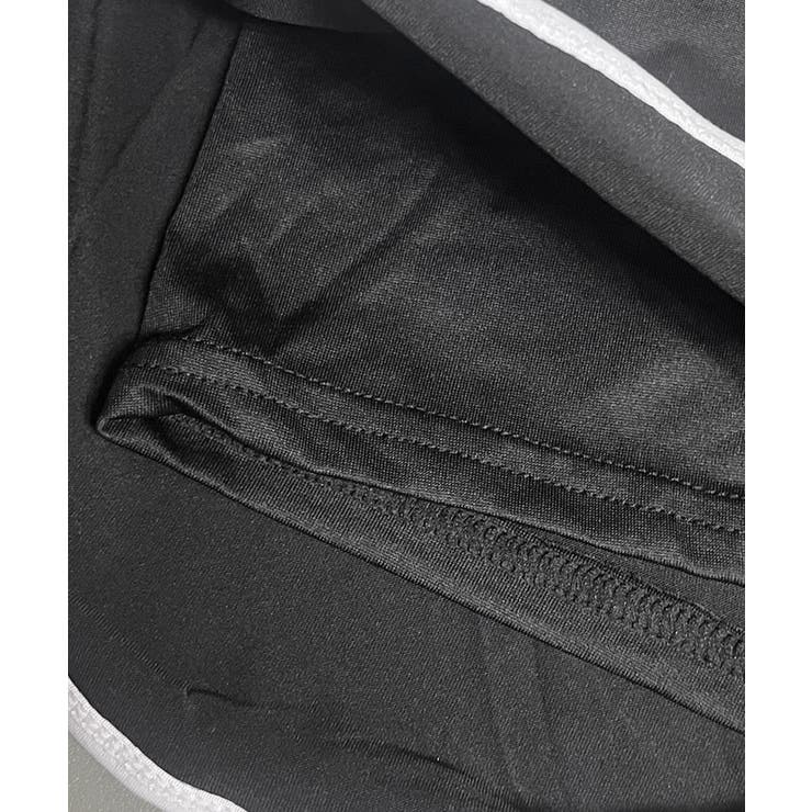 バイカラーハーフジップラッシュガード＆ショーツセットアップ | VIVID LADY | 詳細画像9 