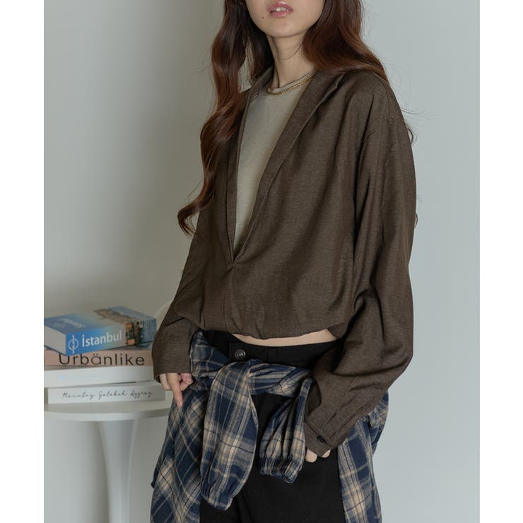 フェイクレイヤード クロップドトップス | VIVID LADY | 詳細画像11 