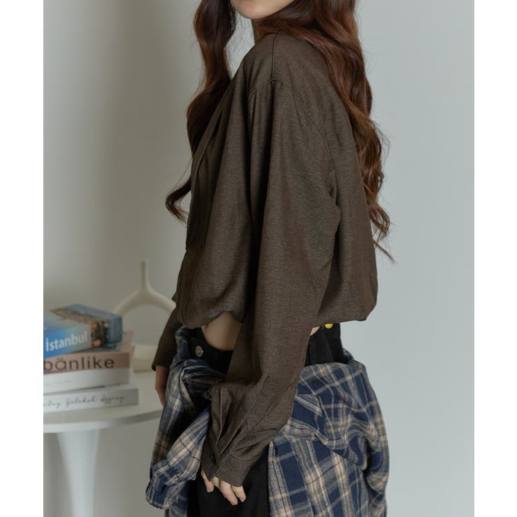 フェイクレイヤード クロップドトップス | VIVID LADY | 詳細画像15 