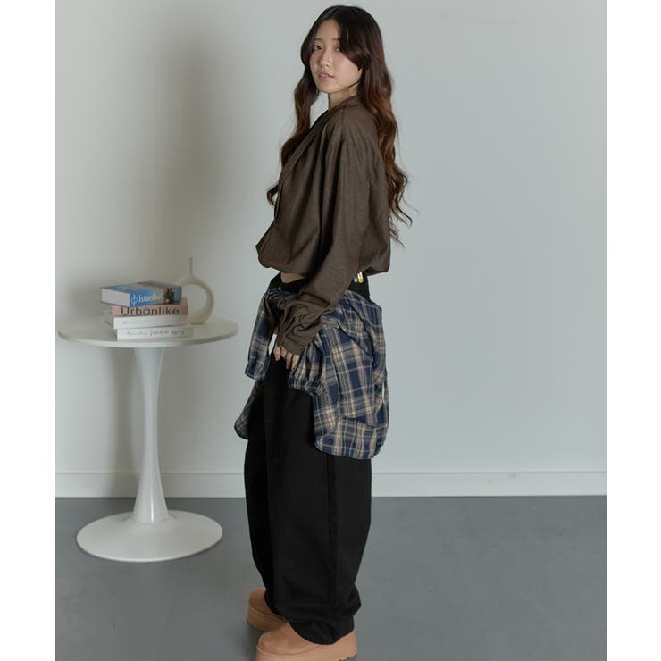 フェイクレイヤード クロップドトップス | VIVID LADY | 詳細画像20 