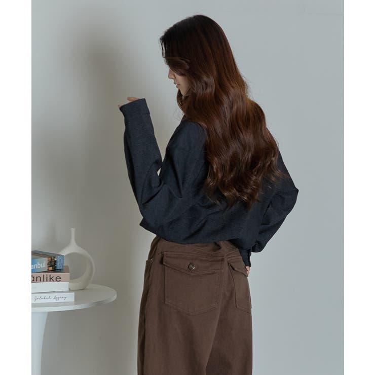 フェイクレイヤード クロップドトップス | VIVID LADY | 詳細画像31 