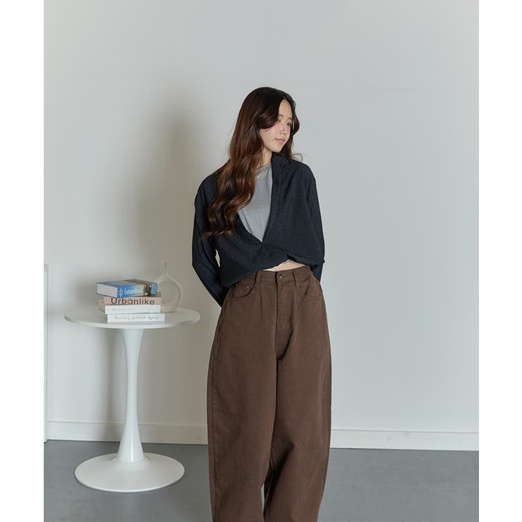 フェイクレイヤード クロップドトップス | VIVID LADY | 詳細画像36 