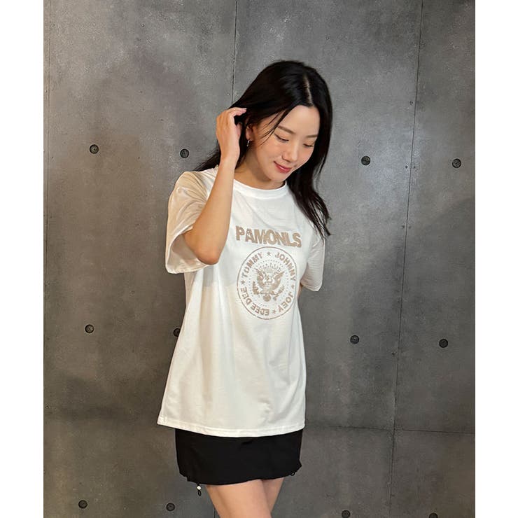 ロゴプリント半袖Tシャツ レディース 夏tシャツ | VIVID LADY | 詳細画像15 