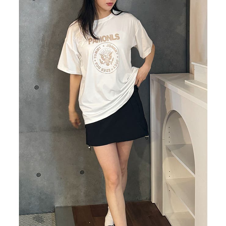 ロゴプリント半袖Tシャツ レディース 夏tシャツ | VIVID LADY | 詳細画像16 