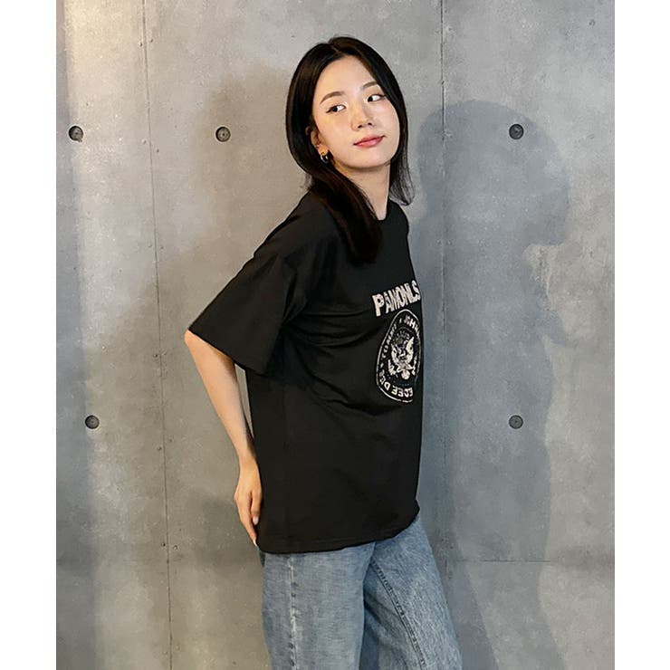 ロゴプリント半袖Tシャツ レディース 夏tシャツ | VIVID LADY | 詳細画像9 