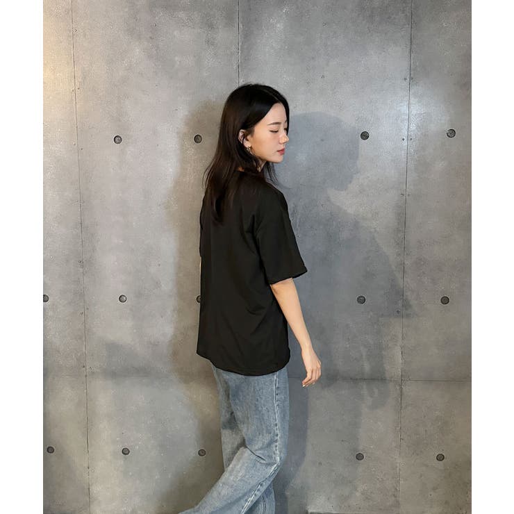 ロゴプリント半袖Tシャツ レディース 夏tシャツ | VIVID LADY | 詳細画像13 