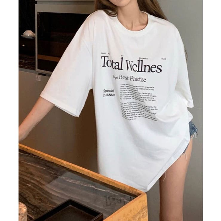 ロゴプリント半袖Tシャツ レディース 夏tシャツ | VIVID LADY | 詳細画像20 
