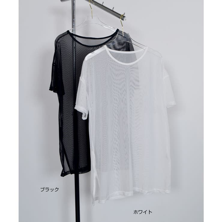 シアー半袖Tシャツ レディース 夏tシャツ | VIVID LADY | 詳細画像20 