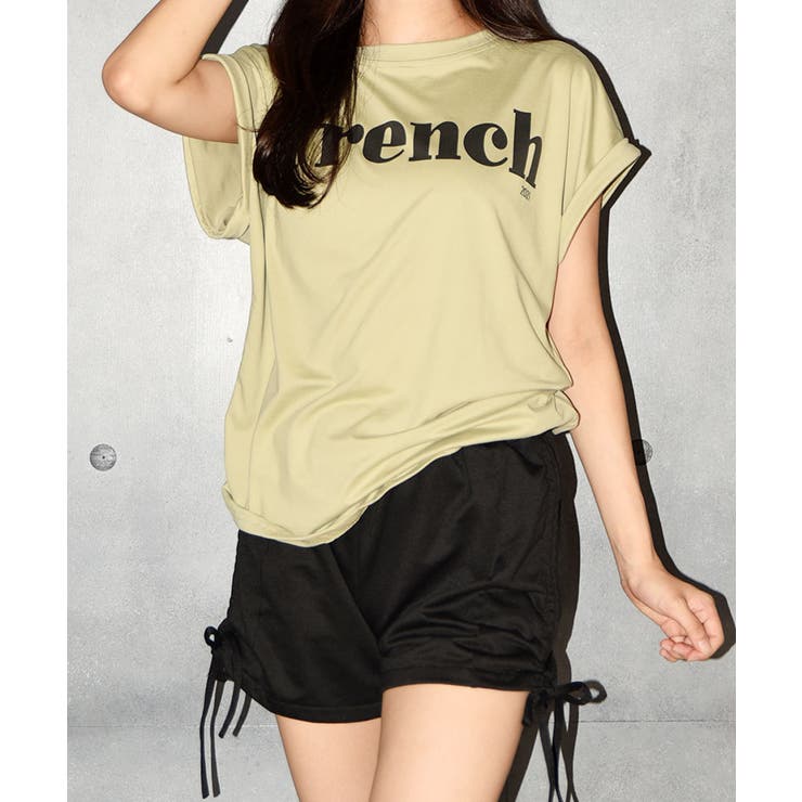 ロゴ半袖Tシャツ レディース クールネック | VIVID LADY | 詳細画像14 