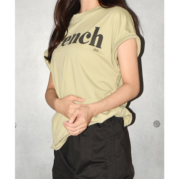 ロゴ半袖Tシャツ レディース クールネック | VIVID LADY | 詳細画像15 