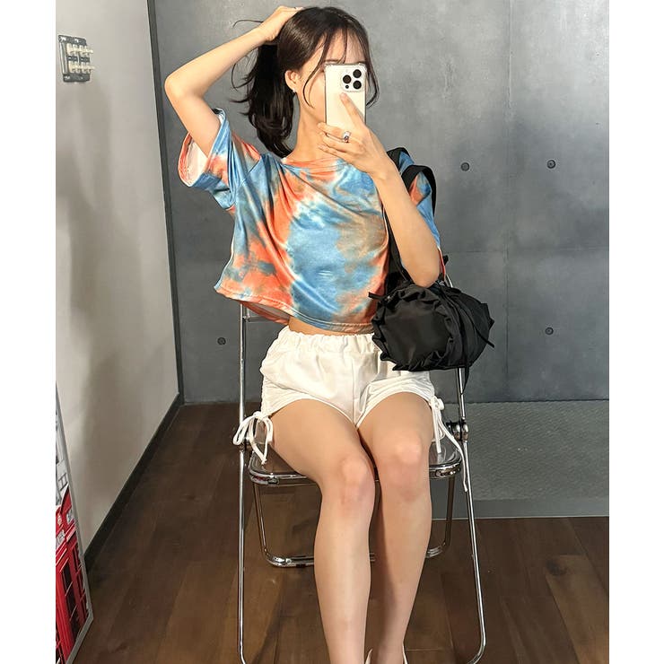 クロップド Tシャツ 半袖 | VIVID LADY | 詳細画像3 