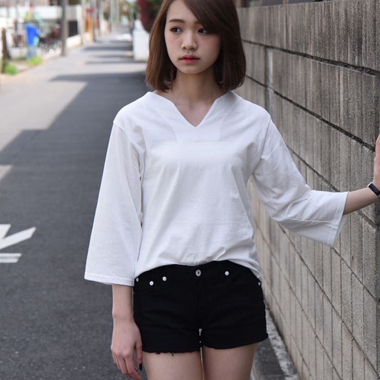 フォトグラフ七分袖tシャツ 七分袖 Tシャツ 品番 Kh Vivid Lady ビビッドレディー のレディース ファッション通販 Shoplist ショップリスト