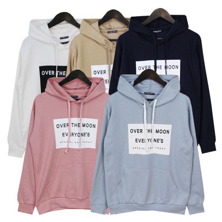 ロゴパーカーレディース Overthemoon パーカー 品番 Kh Vivid Lady ビビッドレディー のレディース ファッション通販 Shoplist ショップリスト