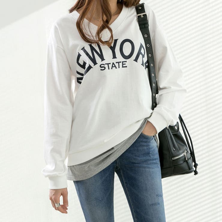 Newyorkvネックtシャツ レディース 長袖 品番 Kh Vivid Lady ビビッドレディー のレディース ファッション通販 Shoplist ショップリスト Newyorkvネックtシャツ レディース 長袖 品番 Kh Vivid Lady ビビッドレディー のレディース ファッション通販 Shoplist ショップリスト