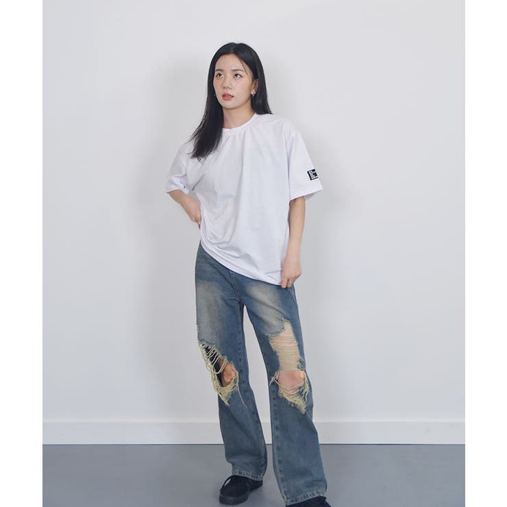 Tシャツ半袖 オーバーサイズ Tシャツ半袖レディース | VIVID LADY | 詳細画像40 