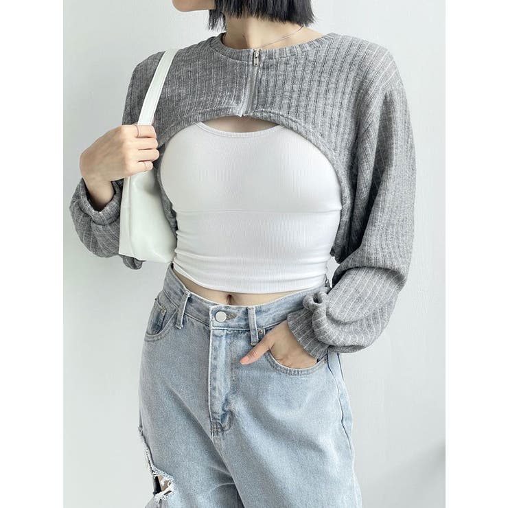 VIOLETTA tシャツ ラメカットソークロップドトップス レディース