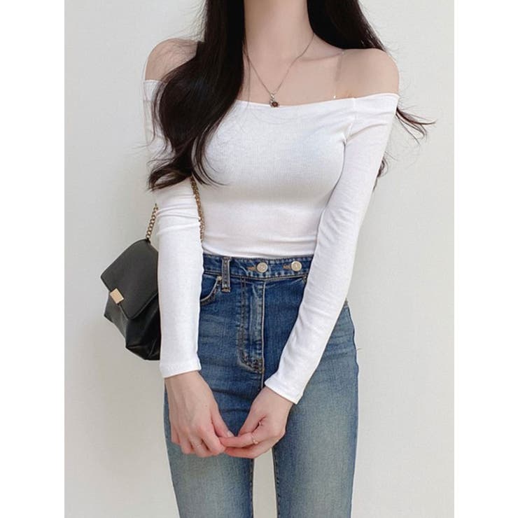 IIROT イロット　オフショルダー　カットソー　ロングTシャツ IIROT/イロット】Wool Long Sleeve Tee 032-025-CT009の通販