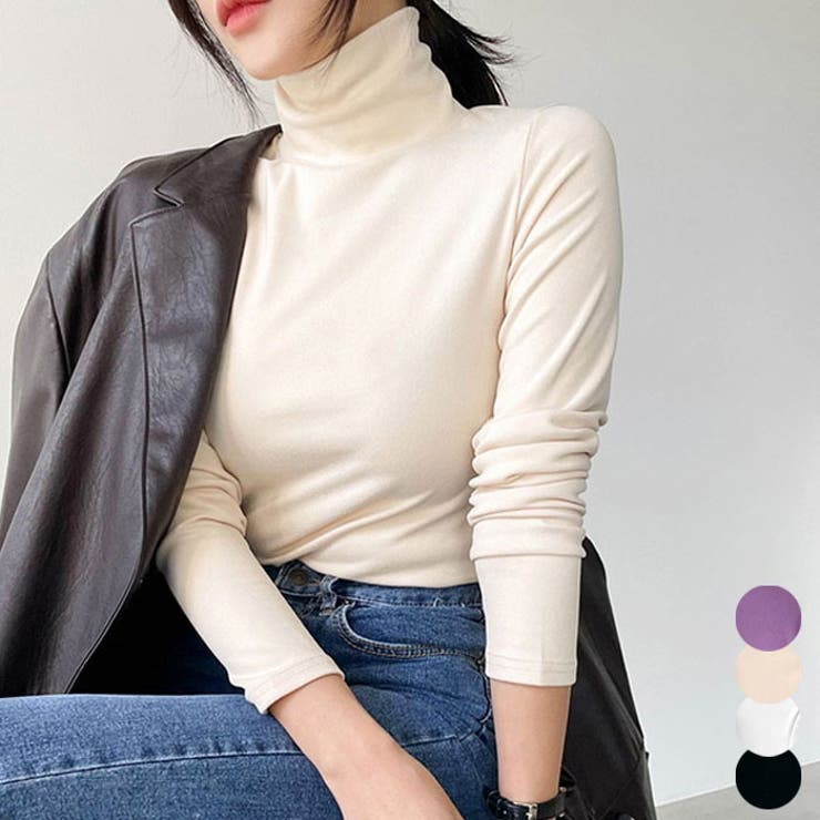 ベーシックなハイネックtシャツ レディース 秋冬 品番 Kh Vivid Lady ビビッドレディー のレディース ファッション通販 Shoplist ショップリスト