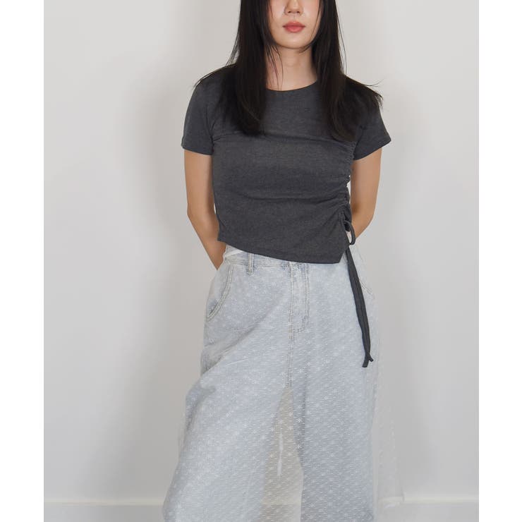 tシャツ ドロストカットトップス 夏服 半袖 レディース 楽天市場】【最大2000円OFFクーポン♪】トップス カットソー