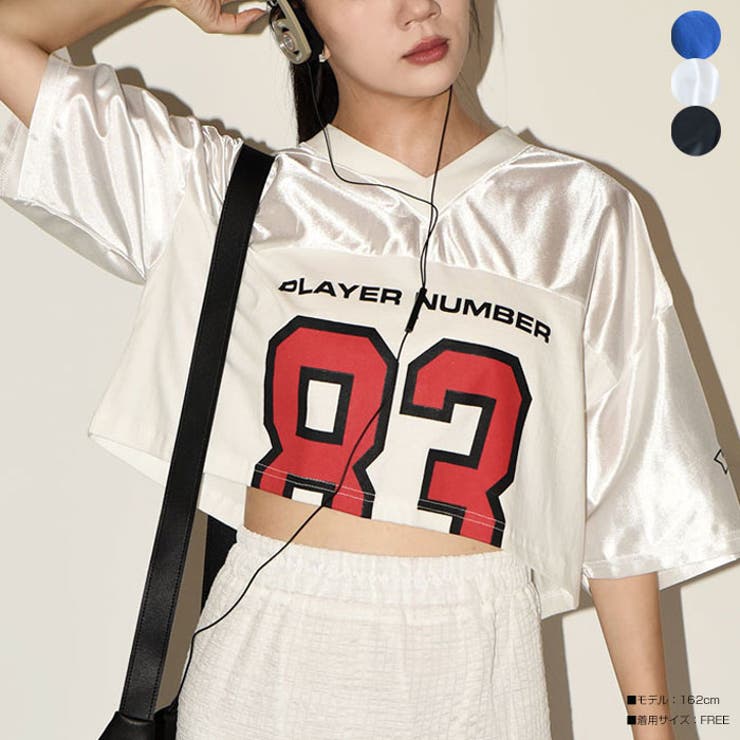 tシャツ ドットカテゴリークロップドＴシャツ レディース 接触冷感】大人のクロップドロゴTシャツ(カットソー・Tシャツ