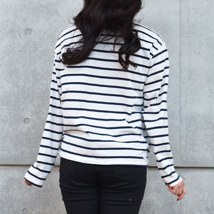 ボーダー 長袖 レディース 品番 Kh Vivid Lady ビビッドレディー のレディース ファッション通販 Shoplist ショップリスト