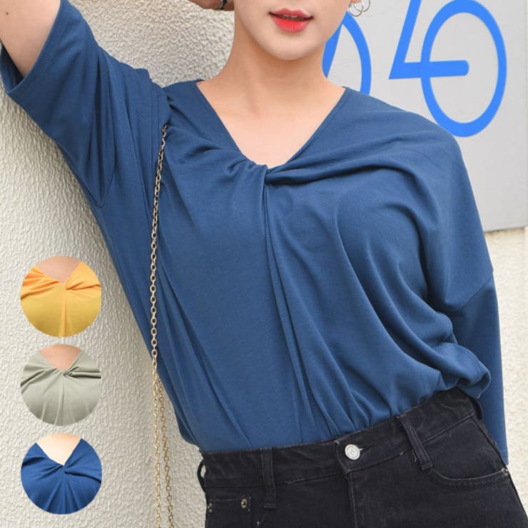 トップス レディース vネックtシャツ | VIVID LADY | 詳細画像1 