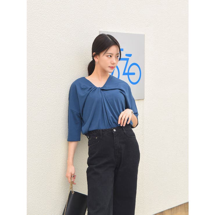 トップス レディース vネックtシャツ | VIVID LADY | 詳細画像11 