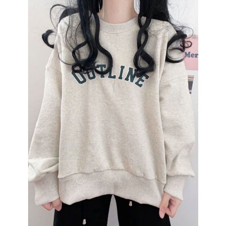 オートミール | トレーナー レディース 長袖 | VIVID LADY