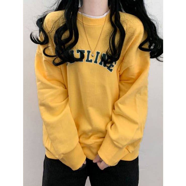 イエロー | トレーナー レディース 長袖 | VIVID LADY