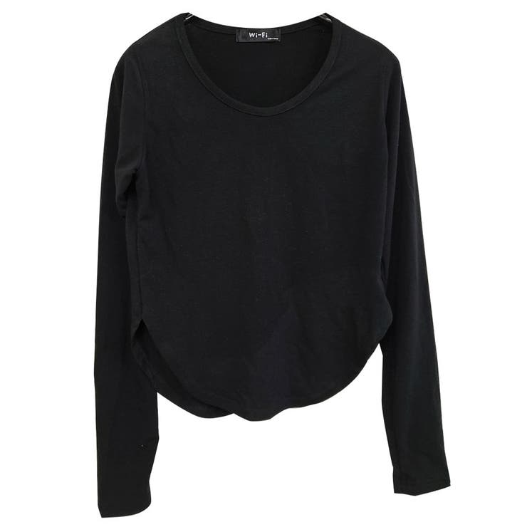 春 Uネックスリムtシャツ 長袖トップス 品番 Kh Vivid Lady ビビッドレディー のレディース ファッション通販 Shoplist ショップリスト