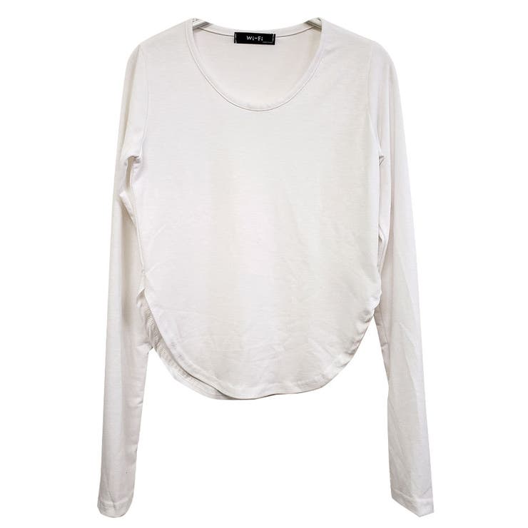 春 Uネックスリムtシャツ 長袖トップス 品番 Kh Vivid Lady ビビッドレディー のレディース ファッション通販 Shoplist ショップリスト