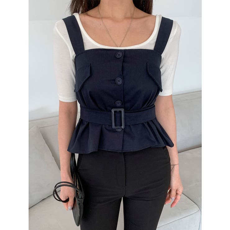 トレンチ風 ビスチェ ベルト付き | VIVID LADY | 詳細画像11 